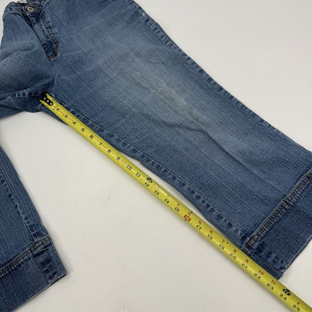 Coldwater Creek Capri Women's size 12 Medium Wash Blue Denim jeans - Picture 5 of 16